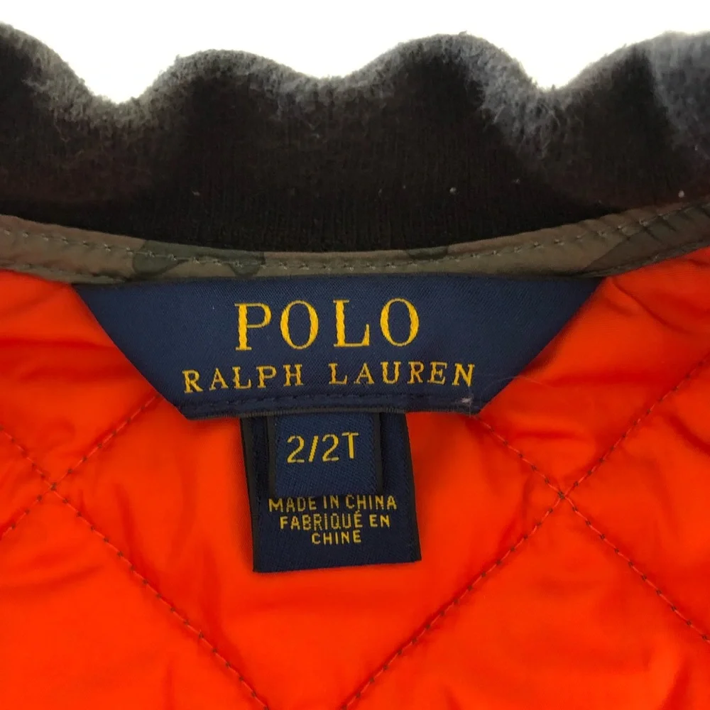 Quilted Ralph Lauren Baby vest size 2/2T